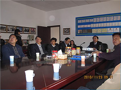 2010年11月23日，湘潭市市長史耀斌先生蒞臨湘潭市恒欣實(shí)業(yè)有限公司