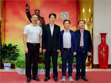 湖南省政府副秘書(shū)長(zhǎng)、辦公廳主任陳仲伯一行蒞臨【湘潭恒欣】指導(dǎo)工作